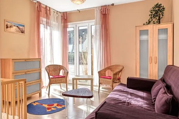 Schlafzimmer  Ferienhaus Kaltenhofer Strandmuschel