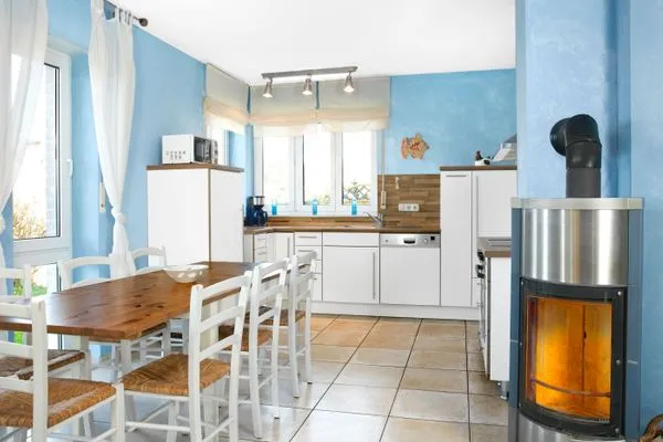 Küche / Küchenzeile  Ferienhaus Kaltenhofer Strandmuschel