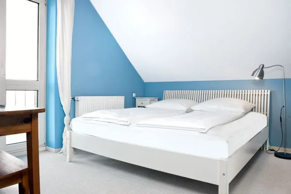 Schlafzimmer  Ferienhaus Kaltenhofer Strandmuschel