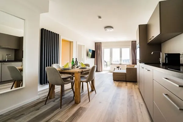 Wohnzimmer Smart Resorts Haus Diamant Ferienwohnung 705