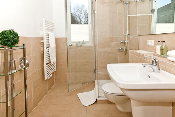 "Haus Meeresstrand" Ferienwohnung 510 Scharbeutz - Badezimmer