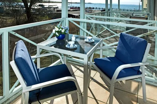 Balkon Residenz am Yachthafen Strandaster