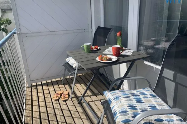 Balkon Appartement-Haus Regina Ferienwohnung Inseltraum