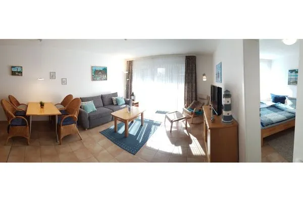 Wohnbereich Residenz am Strand Dünentraum -  Wohnung 1-05