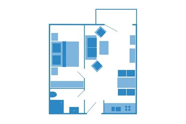 Grundriss Residenz am Strand Wohnung 1-11