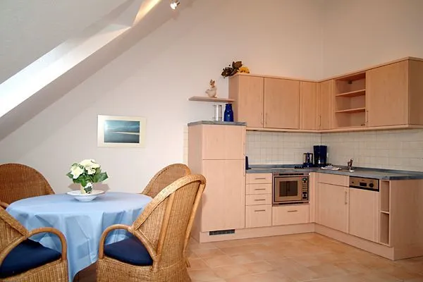 offene Küche Residenz am Strand Wohnung 1-18