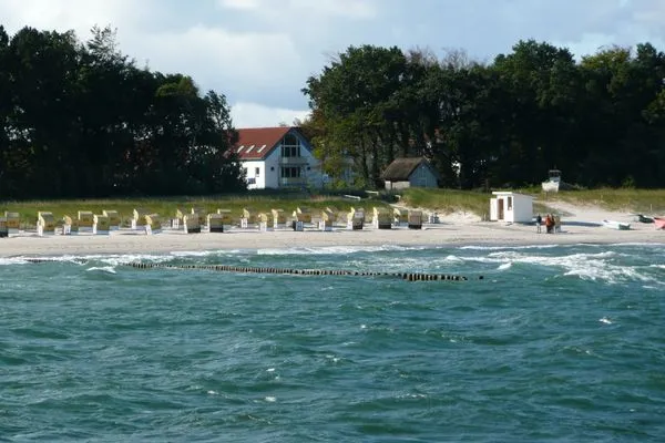 Strandbild von der Ostsee Residenz am Strand Wohnung 2-36