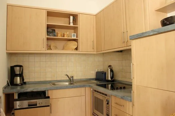 offene Küche Residenz am Strand Wohnung 2-40