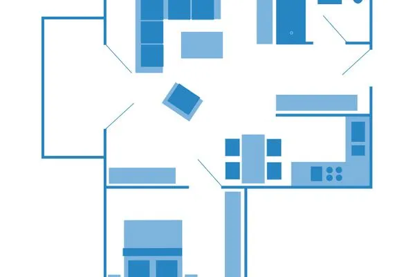 Grundriss Residenz am Strand Wohnung 2-40