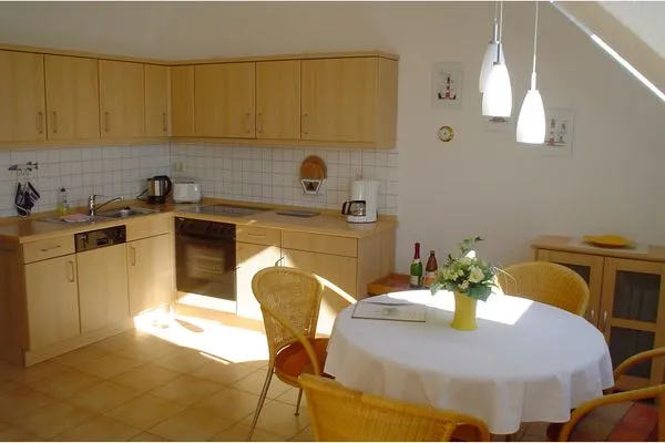 offene Küche Residenz am Strand Wohnung 2-41