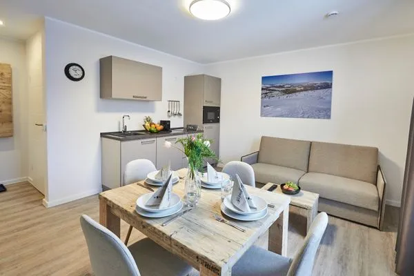 Wohnzimmer Smart Resorts Haus Azur Ferienwohnung 810