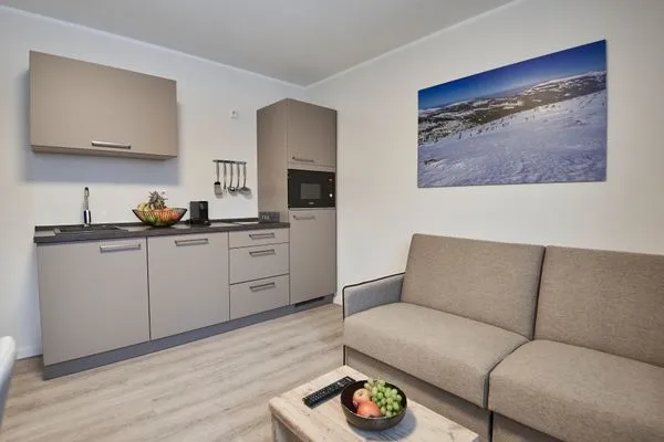 Küche / Küchenzeile Smart Resorts Haus Azur Ferienwohnung 810