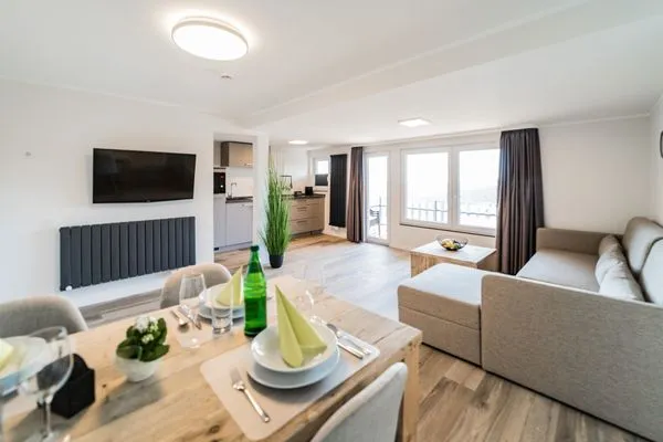 Wohnzimmer Smart Resorts Haus Diamant Ferienwohnung 712