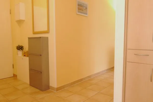 Flur/Eingangsbereich der Wohnung Residenz am Strand Wohnung 4-58