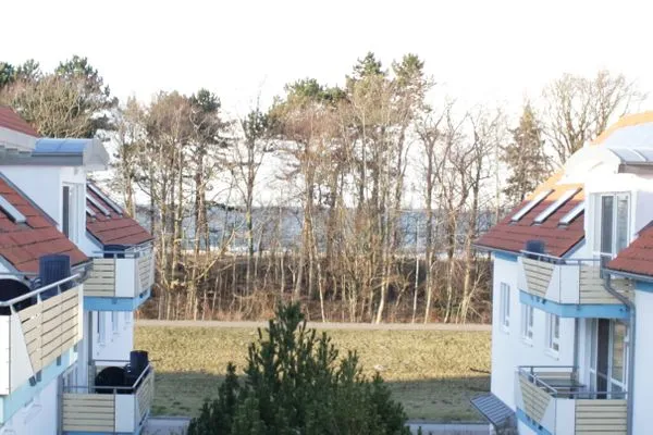 Blick auf die Deichpromenade Residenz am Strand Wohnung 4-64