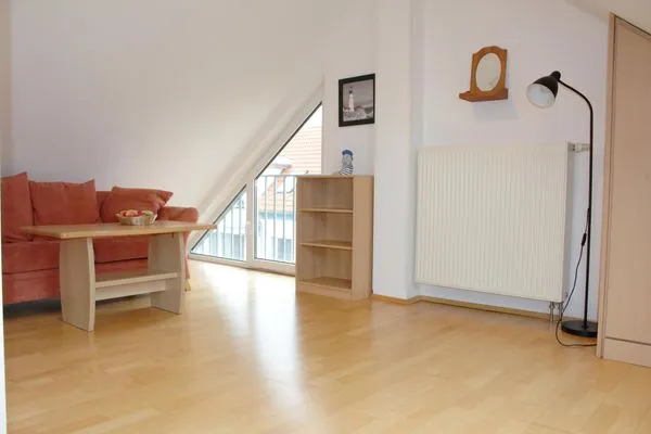 Wohnbereich im DG Residenz am Strand Wohnung 4-64