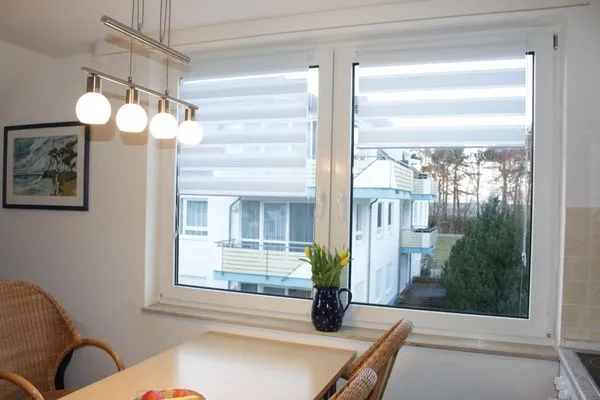 Esstisch mit Bestuhlung Residenz am Strand Wohnung 4-64