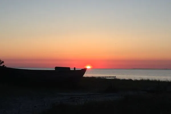 Sonnenaufgang am Strand von Zingst Residenz am Strand Wohnung 5-73