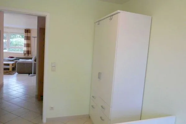 Schlafzimmer mit Einzelbetten Residenz am Strand Wohnung 6-74