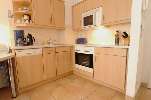 offene Küche Residenz am Strand Wohnung 6-75