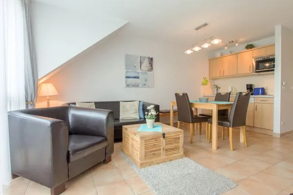 Wohnbereich Residenz am Strand Wohnung 6-82