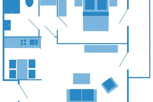 Grundriss  Haus Seeblick Wohnung 326