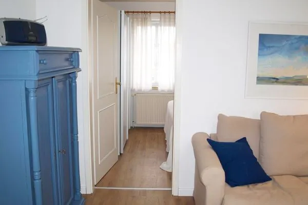 Wohnzimmer der Ferienwohnung Welle in Norddorf auf Amrum Haus Anneliese Ferienwohnung Welle