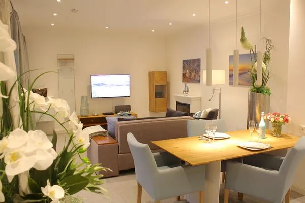 Wohnbereich Logierhaus Friedrich WE 01 - "Beachhouse No.1"