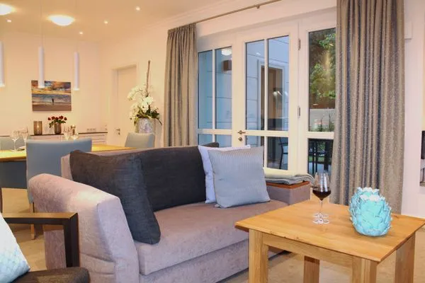 Wohnbereich Logierhaus Friedrich WE 01 - "Beachhouse No.1"