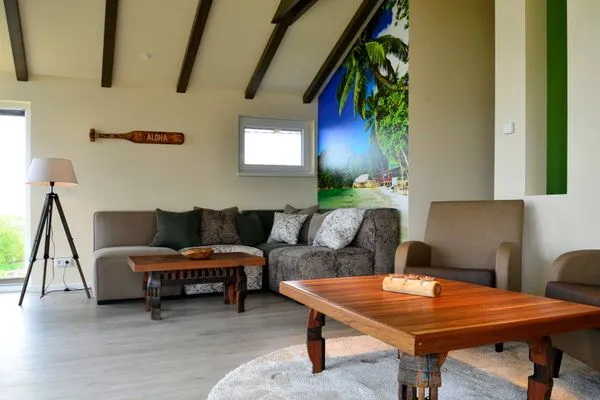 Wohnzimmer  Typ A Ferienhaus - Honolulu