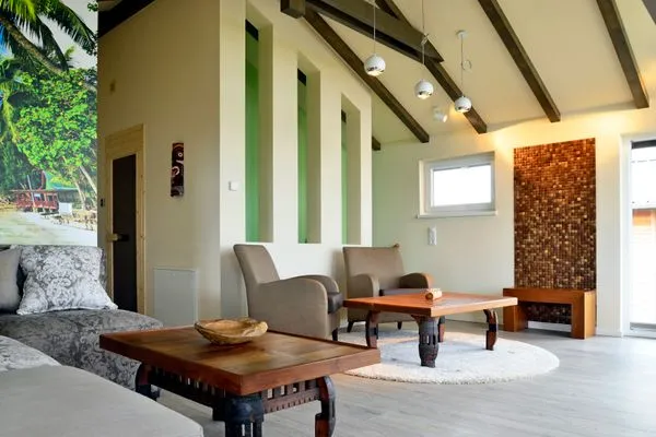 Wohnzimmer  Typ A Ferienhaus - Honolulu