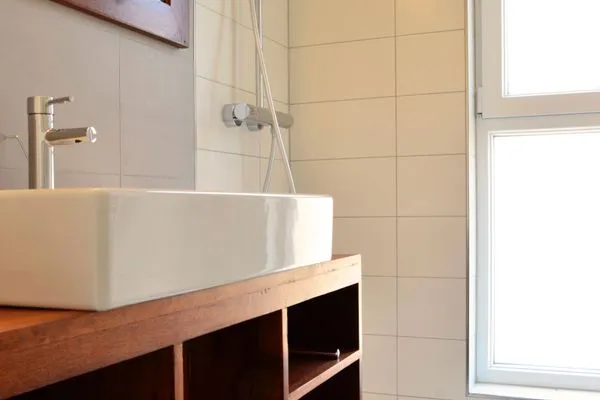 Badezimmer  Typ B1 Ferienhaus - Pukalani