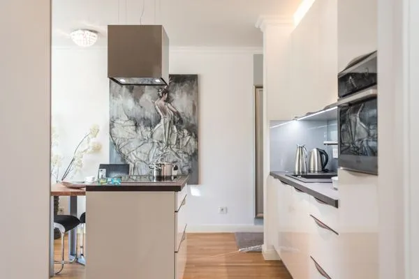 offene Küche Logierhaus Friedrich WE 9 - "Hohe Düne"