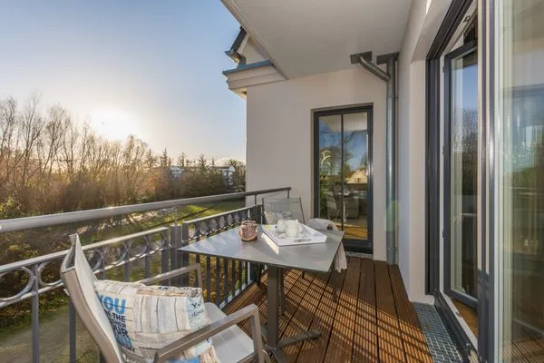 Balkon Logierhaus Friedrich WE 9 - "Hohe Düne"