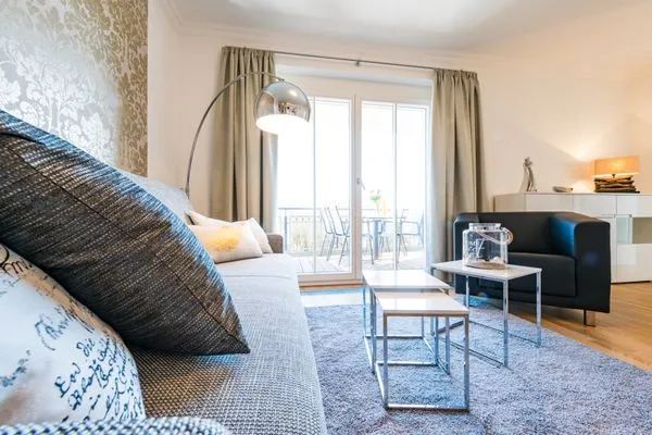 Wohnbereich Logierhaus Friedrich WE 11 - "Strandmuschel"