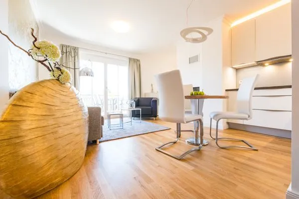 offene Küche Logierhaus Friedrich WE 11 - "Strandmuschel"