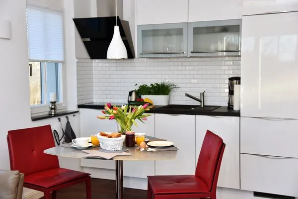 offene Küche Logierhaus Friedrich WE 13 - "Bernsteinglück"