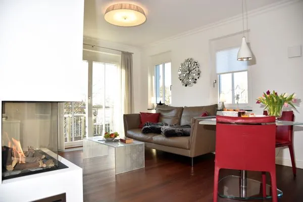 Wohnbereich Logierhaus Friedrich WE 13 - "Bernsteinglück"