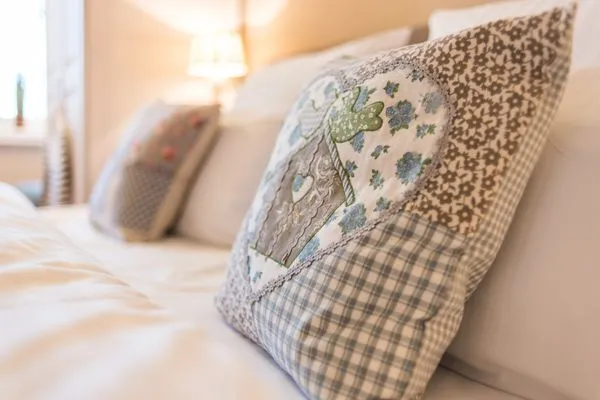 Dekorative Kissen Logierhaus Friedrich WE 14 - "Seeblick"