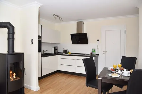 offene Küche Logierhaus Friedrich WE 15 - "Ostseeluft"