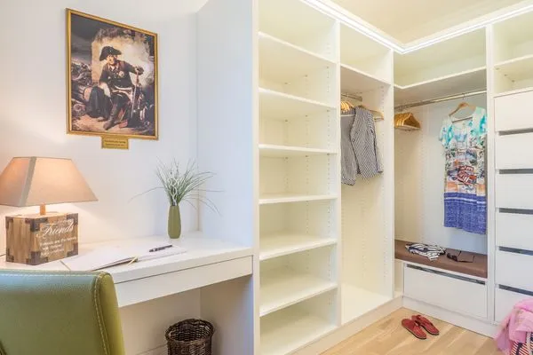 Begehbarer Kleiderschrank Logierhaus Friedrich WE 16 - "Meeresrauschen"