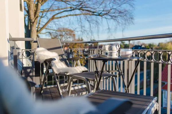 Balkon Logierhaus Friedrich WE 17 - "Seestern"