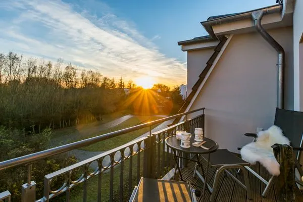 Balkon Logierhaus Friedrich WE 17 - "Seestern"