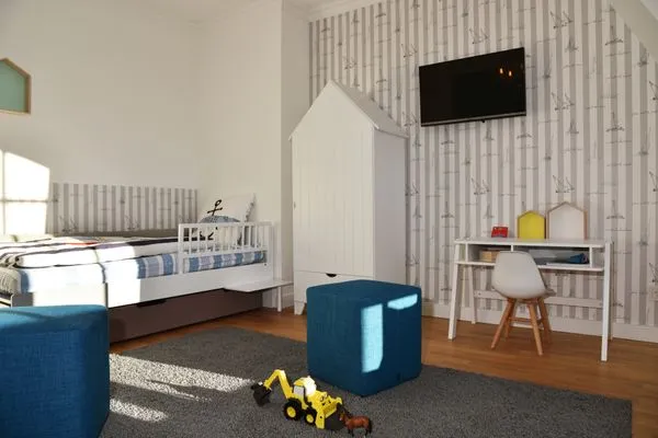 Kinderschlafzimmer Logierhaus Friedrich WE 19 - "Weststrand"