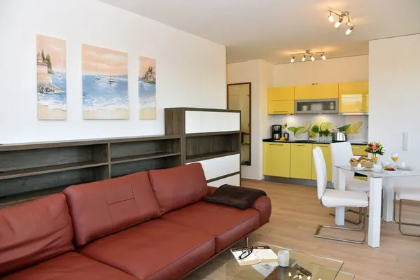 Wohnbereich Logierhaus Friedrich WE 22 - "Sandstrand"