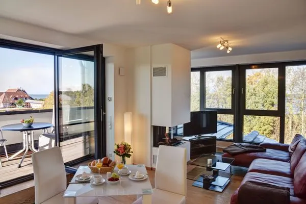 Wohnbereich Logierhaus Friedrich WE 22 - "Sandstrand"