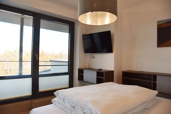 offenes Schlafzimmer Logierhaus Friedrich WE 23 - "Buhnenzauber"