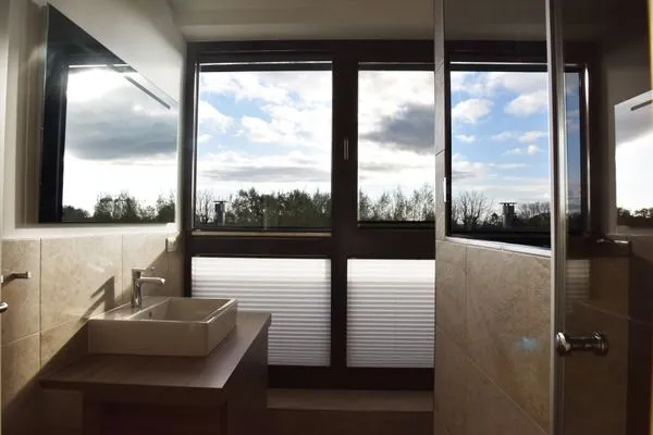 Badezimmer mit Dusche Logierhaus Friedrich WE 24 - "Sandläufer"