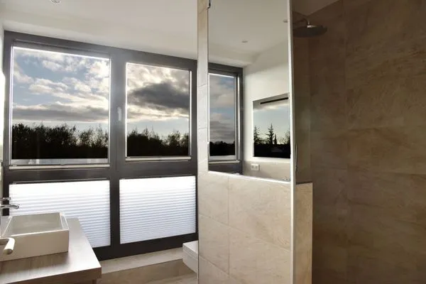 Badezimmer mit Dusche Logierhaus Friedrich WE 24 - "Sandläufer"