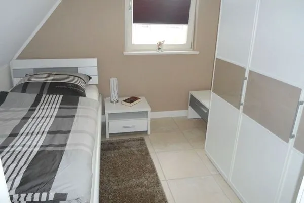 Schlafzimmer mit Einzelbett Kavelweg 9 Kavelweg 9 Whg 4 - Pier 12